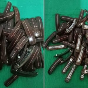 Coconut Shell Hair Clips