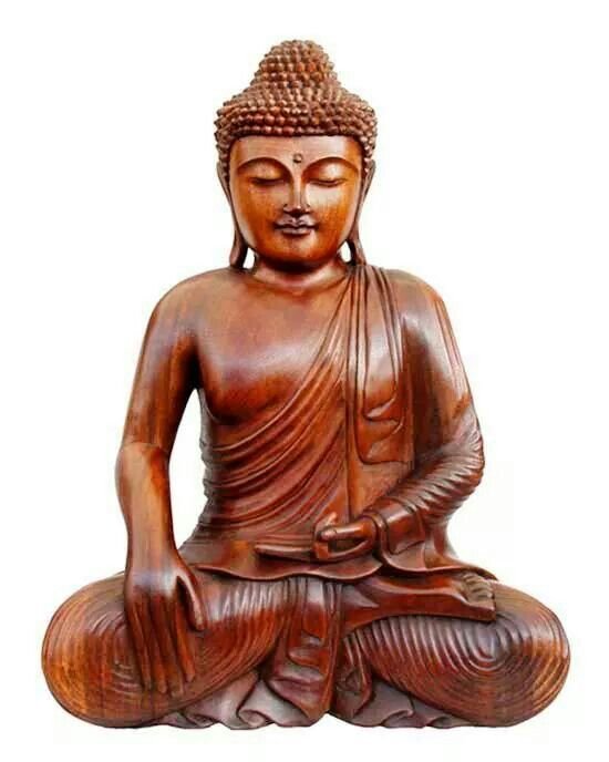 Wooden Buddha Statue