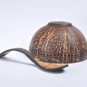 Coconut Shell Bowl and Spoon