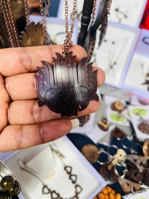 Handcrafted Coconut Shell Necklaces & Earrings