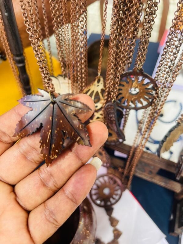 Handcrafted Coconut Shell Necklaces & Earrings