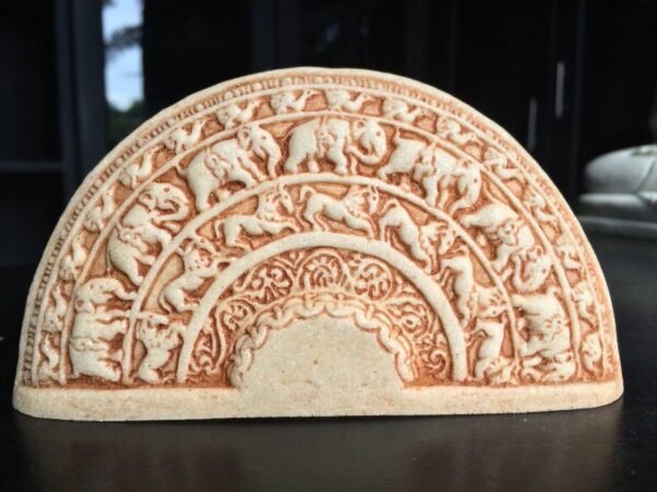 Handcrafted Sandakada Pahana (Sri Lankan Moonstone)