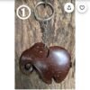 Handcrafted Coconut Shell Key Tags